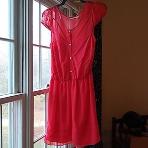Pink/Red dress